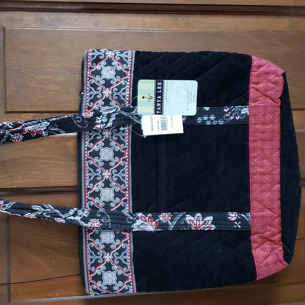 Tanya Lee Quilted Fabric Bag NWT
